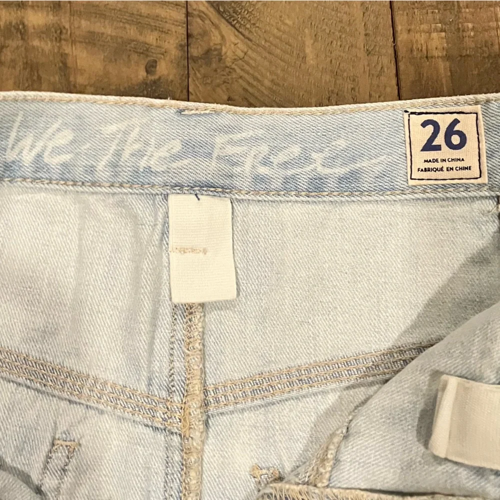 Free People | Sidecar Silver Lake Distressed Denim Skirt - Picture 10 of 12